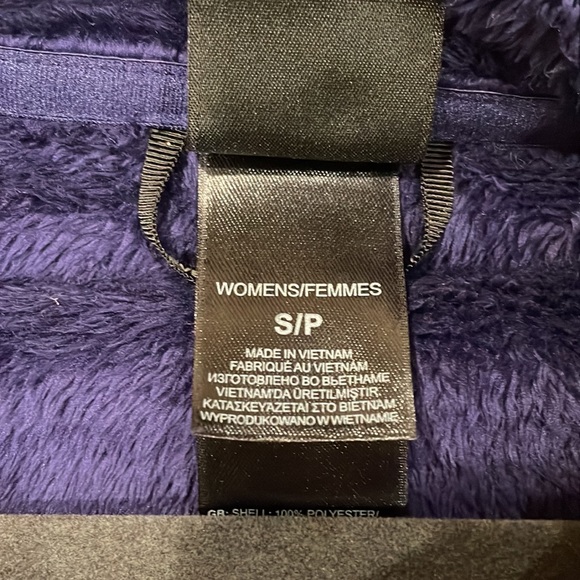 The North Face Polar Fleece Purple Cooor Zip Jacket - Picture 5 of 5